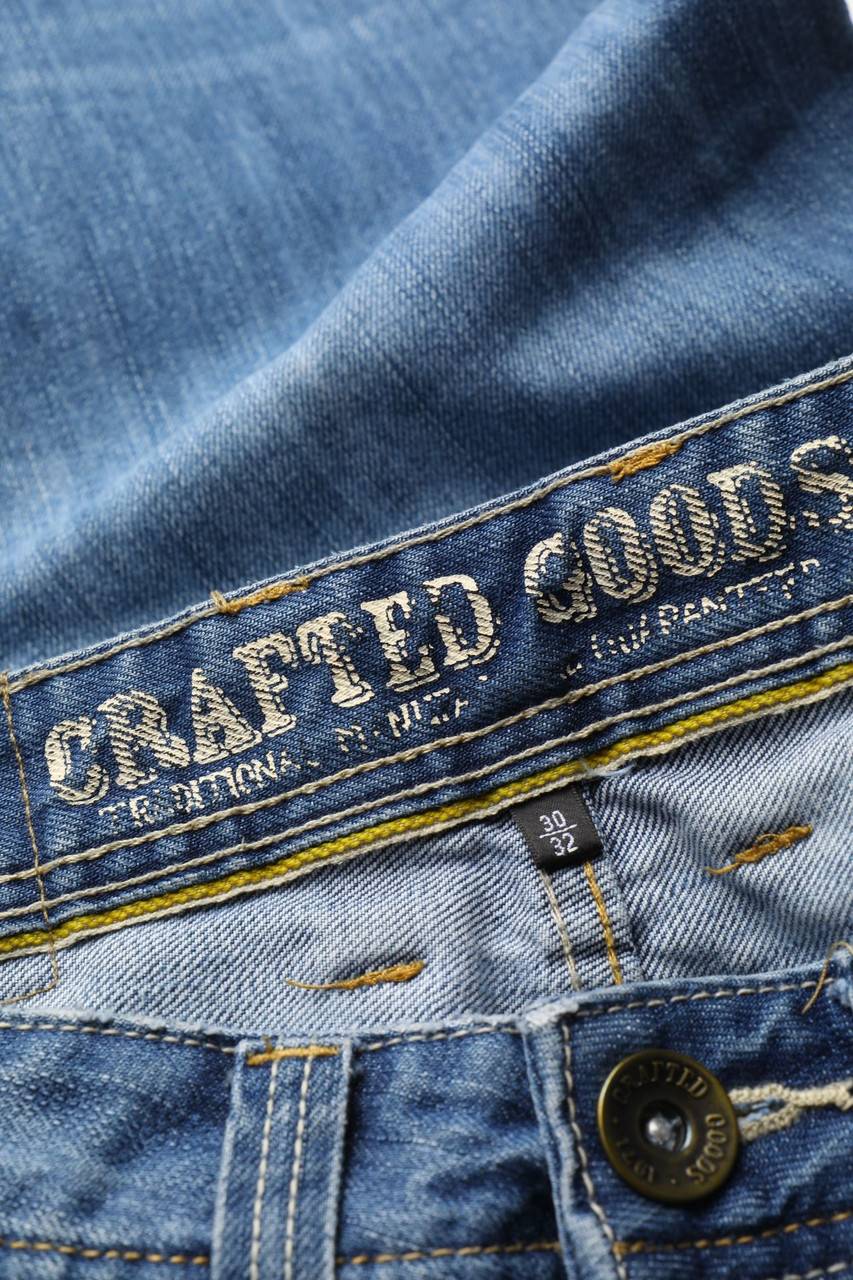 Carou Angelo Litrico C&A Used Look Straight Cut Jeans