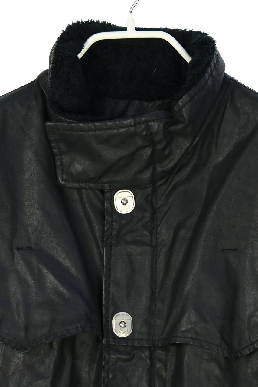 Carou ARMANI JEANS Coated-Jacke Mit Faux Fur-Kragen