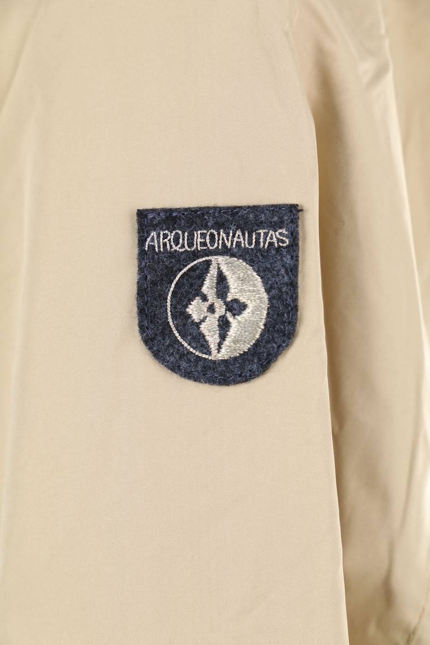 Carou ARQUEONAUTAS Jacke Im Trenchcoat-Stil Mit Logo-Stickerei