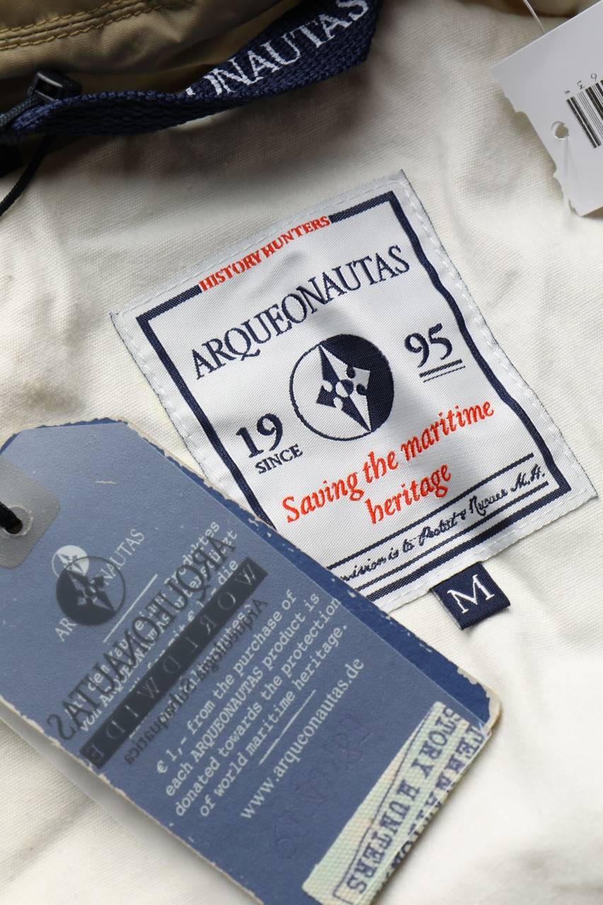 Carou ARQUEONAUTAS Jacke Im Trenchcoat-Stil Mit Logo-Stickerei