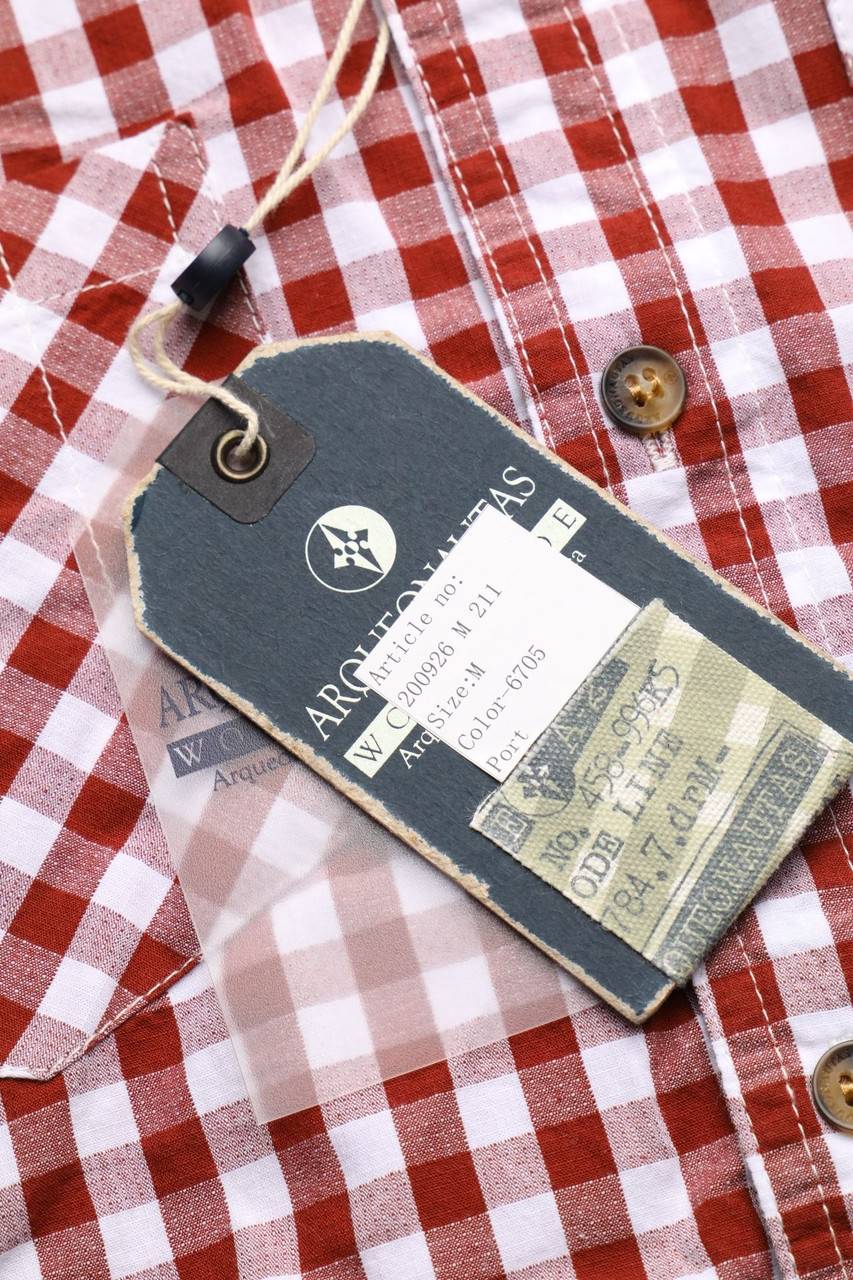 Carou ARQUEONAUTAS Kariertes Hemd Mit Logo-Plakette
