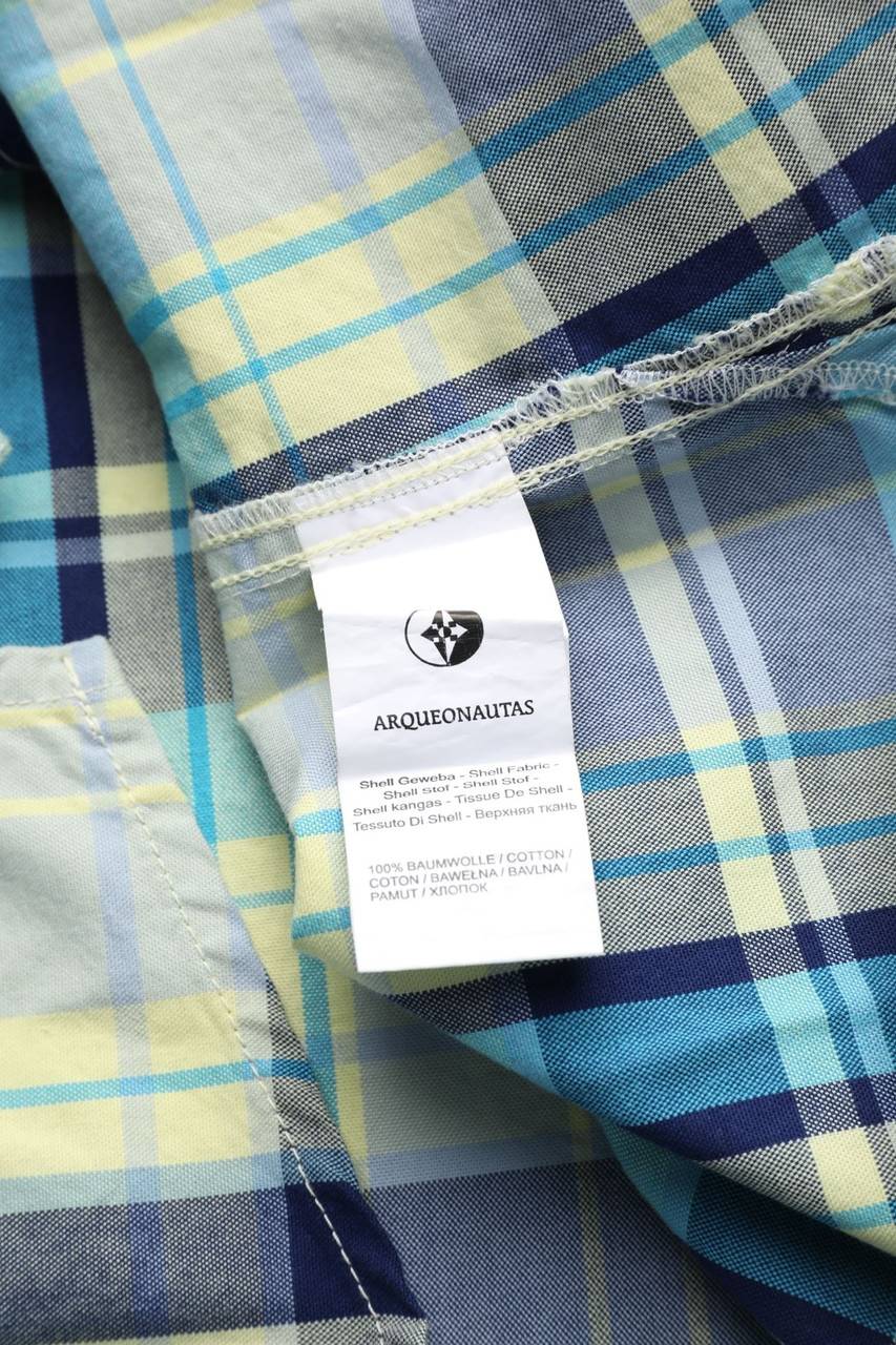 Carou ARQUEONAUTAS Kariertes Hemd Mit Logo-Stickerei