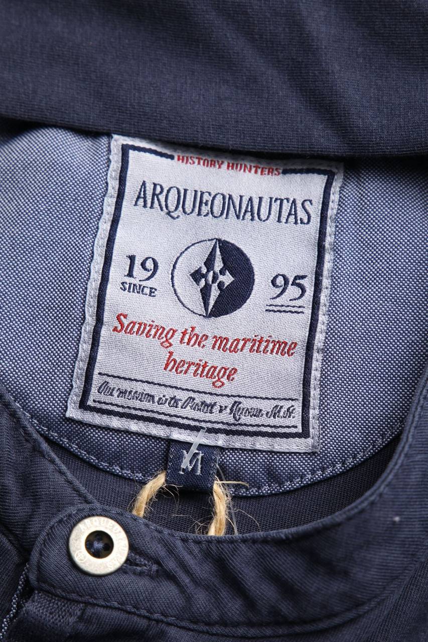 Carou ARQUEONAUTAS Longsleeve-Shirt Mit Logo-Stickerei Aus Baumwolle