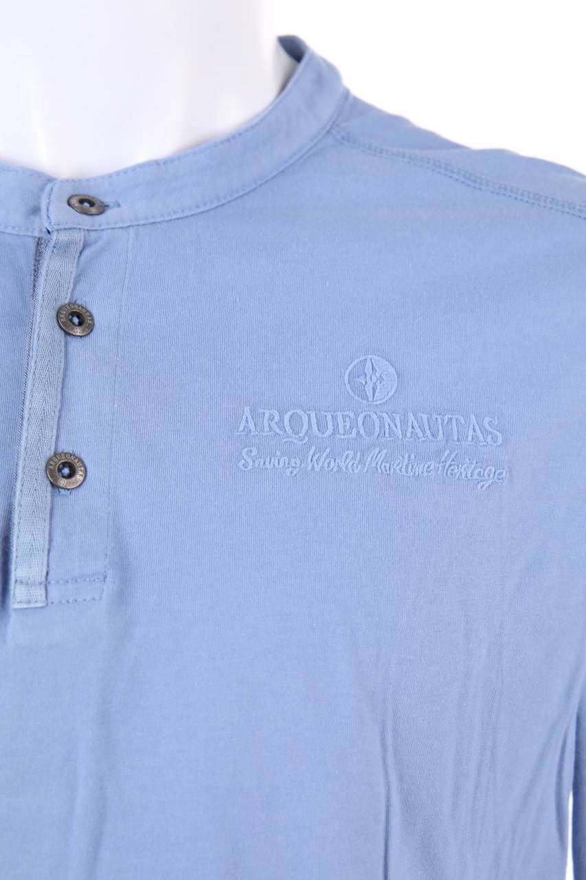 Carou ARQUEONAUTAS Longsleeve-Shirt Mit Logo-Stickerei Aus Baumwolle