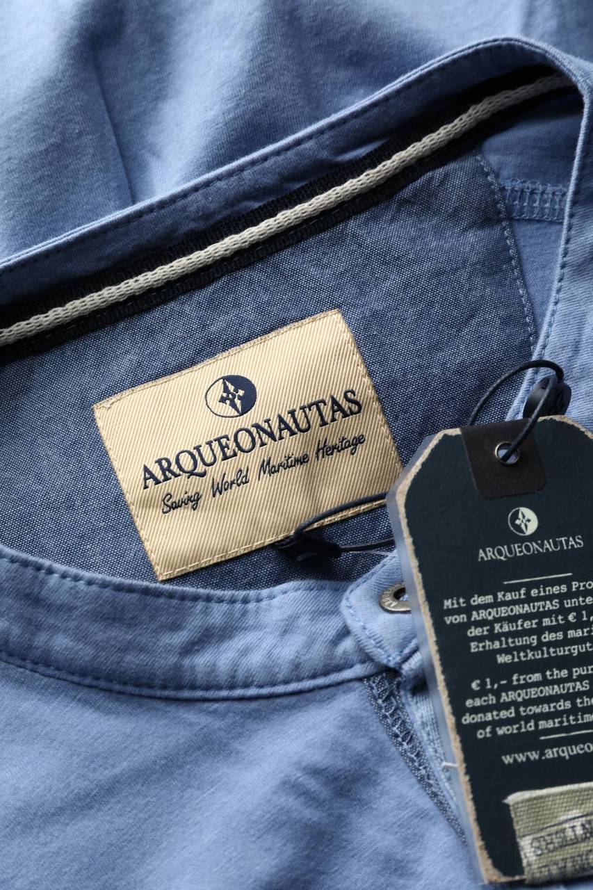 Carou ARQUEONAUTAS Longsleeve-Shirt Mit Logo-Stickerei Aus Baumwolle