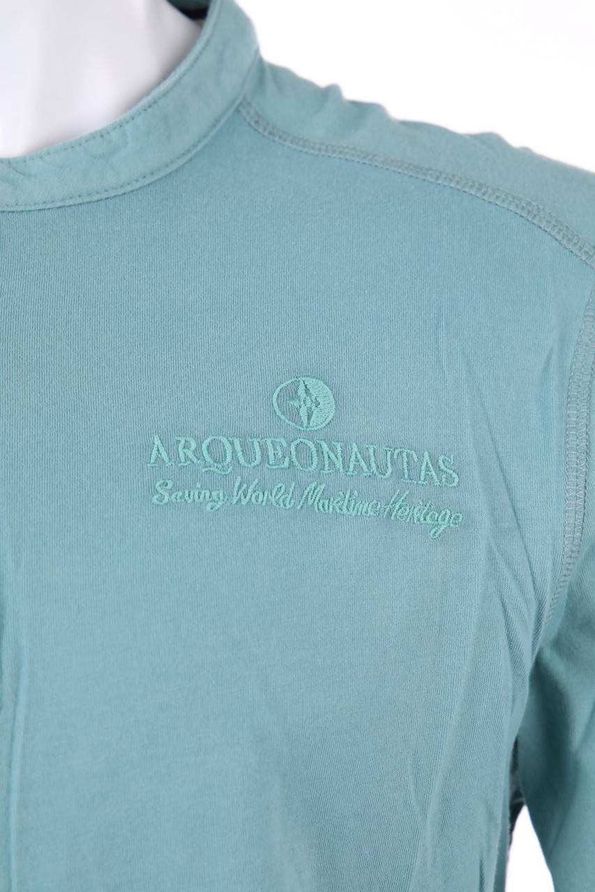 Carou ARQUEONAUTAS Longsleeve-Shirt Mit Logo-Stickerei Aus Baumwolle