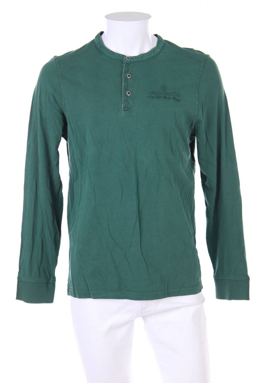 Carou ARQUEONAUTAS Longsleeve-Shirt mit Logo-Stickerei