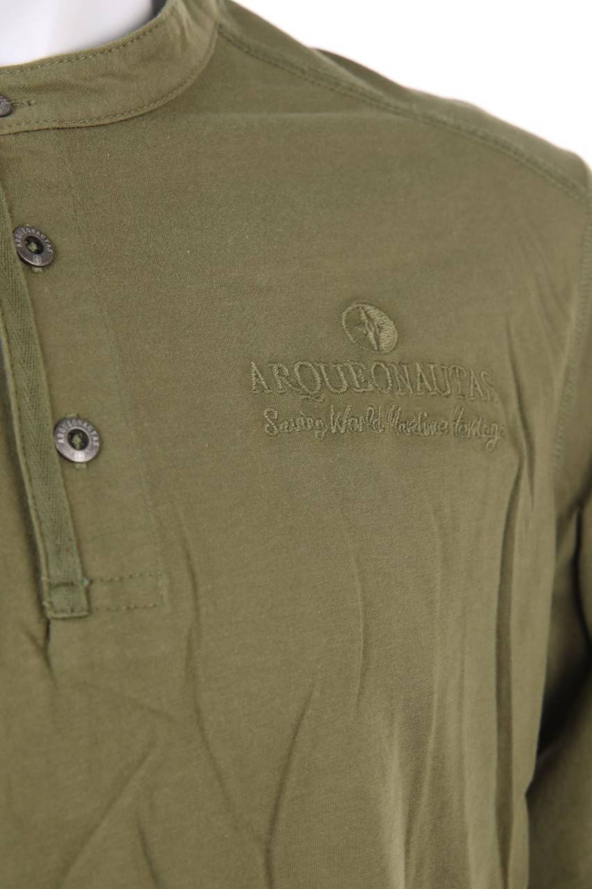 Carou ARQUEONAUTAS Longsleeve-Shirt Mit Logo-Stickerei