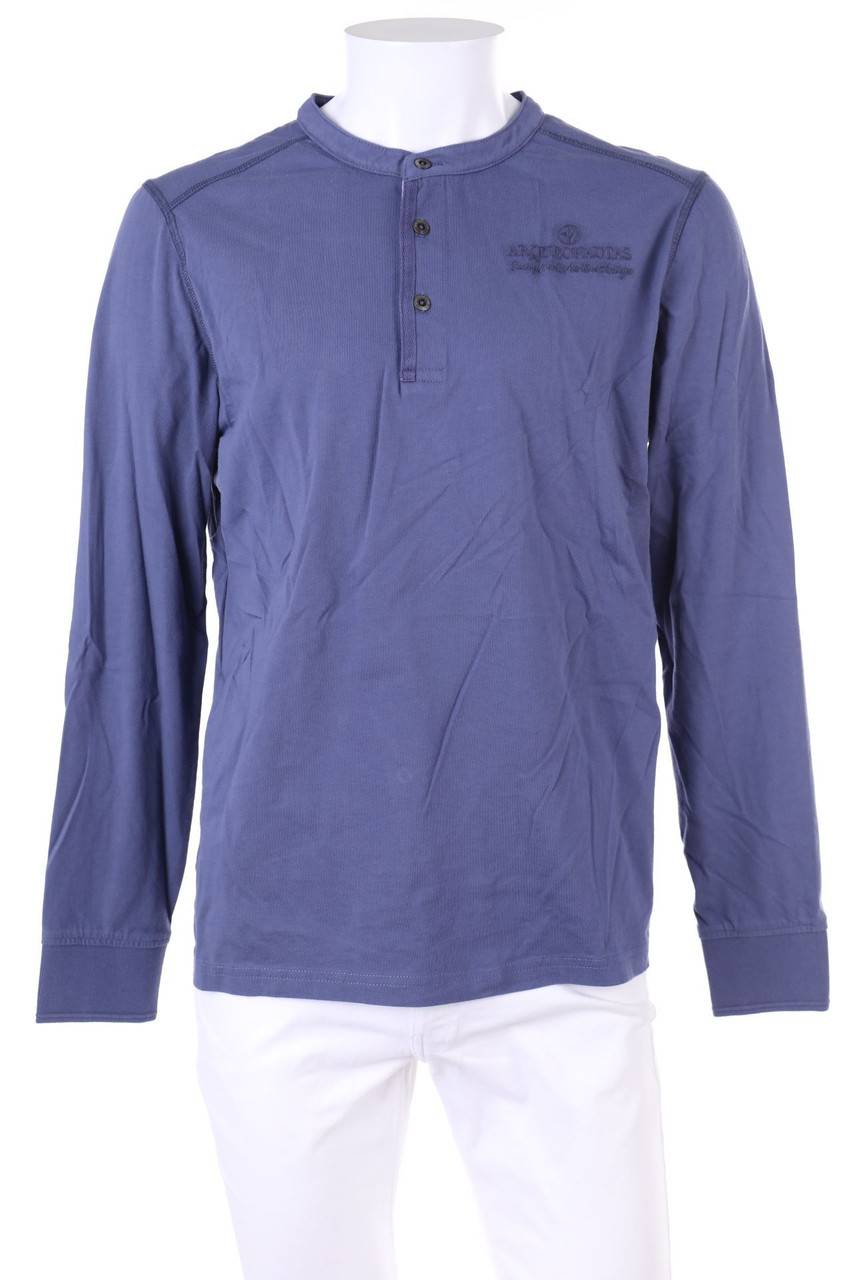 Carou ARQUEONAUTAS Longsleeve-Shirt mit Logo-Stickerei