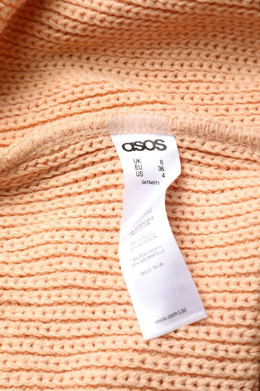 Carou Asos Cold-Shoulder-Strick-Pullover Mit Lochstrick-Details