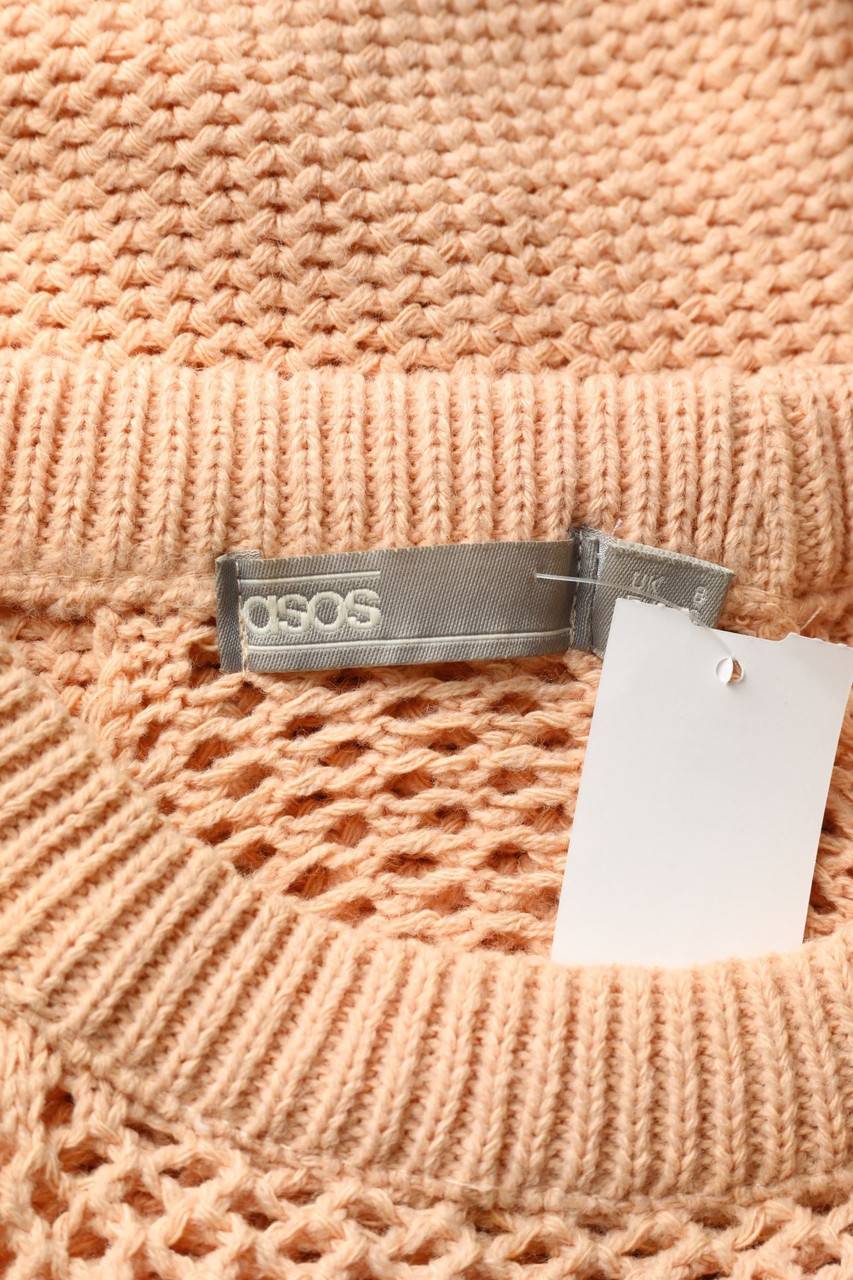 Carou Asos Cold-Shoulder-Strick-Pullover Mit Lochstrick-Details
