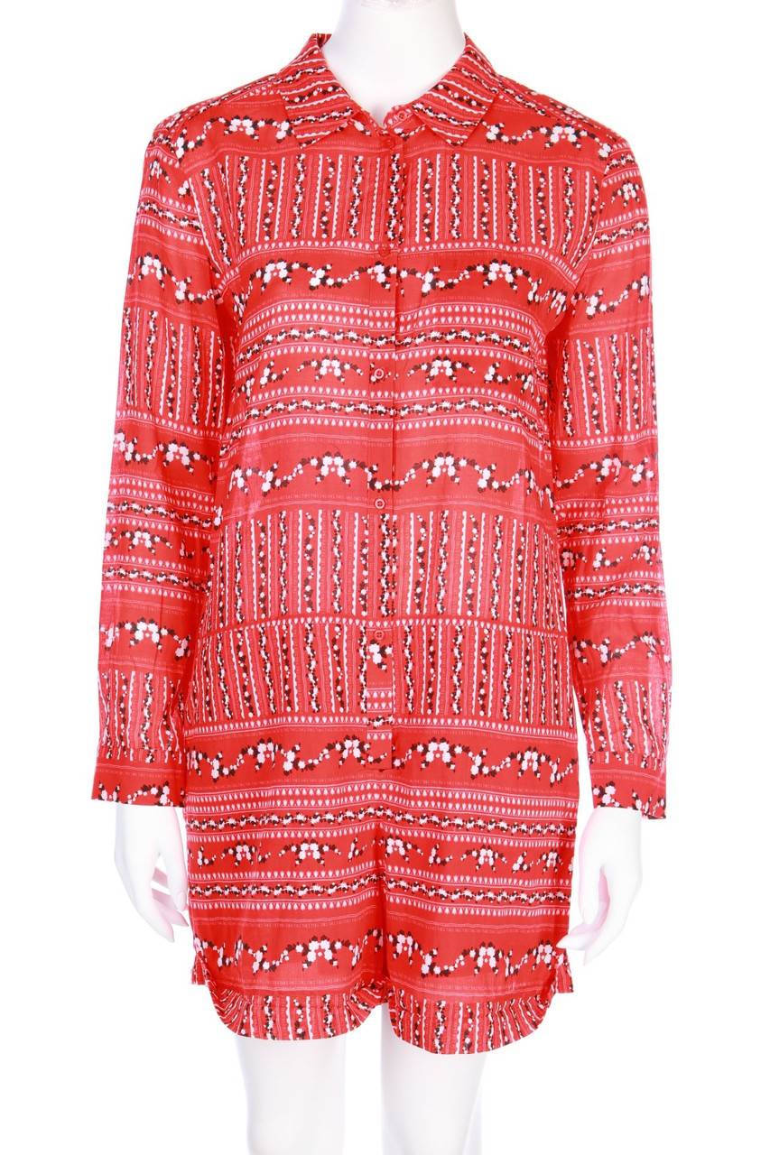 Carou athé vanessa bruno Playsuit aus Baumwolle mit Print