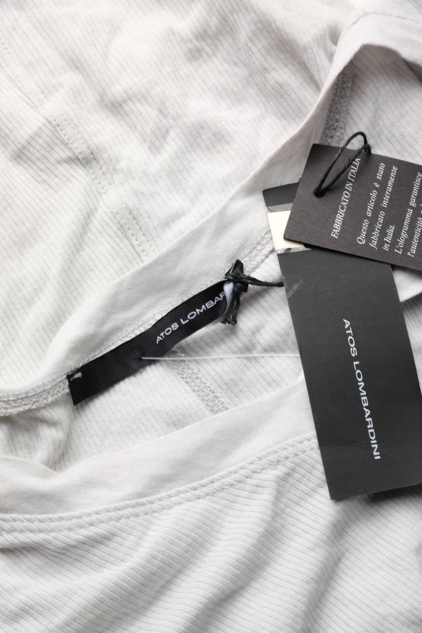 Carou ATOS LOMBARDINI Longsleeve-Shirt Aus Woll-Mix
