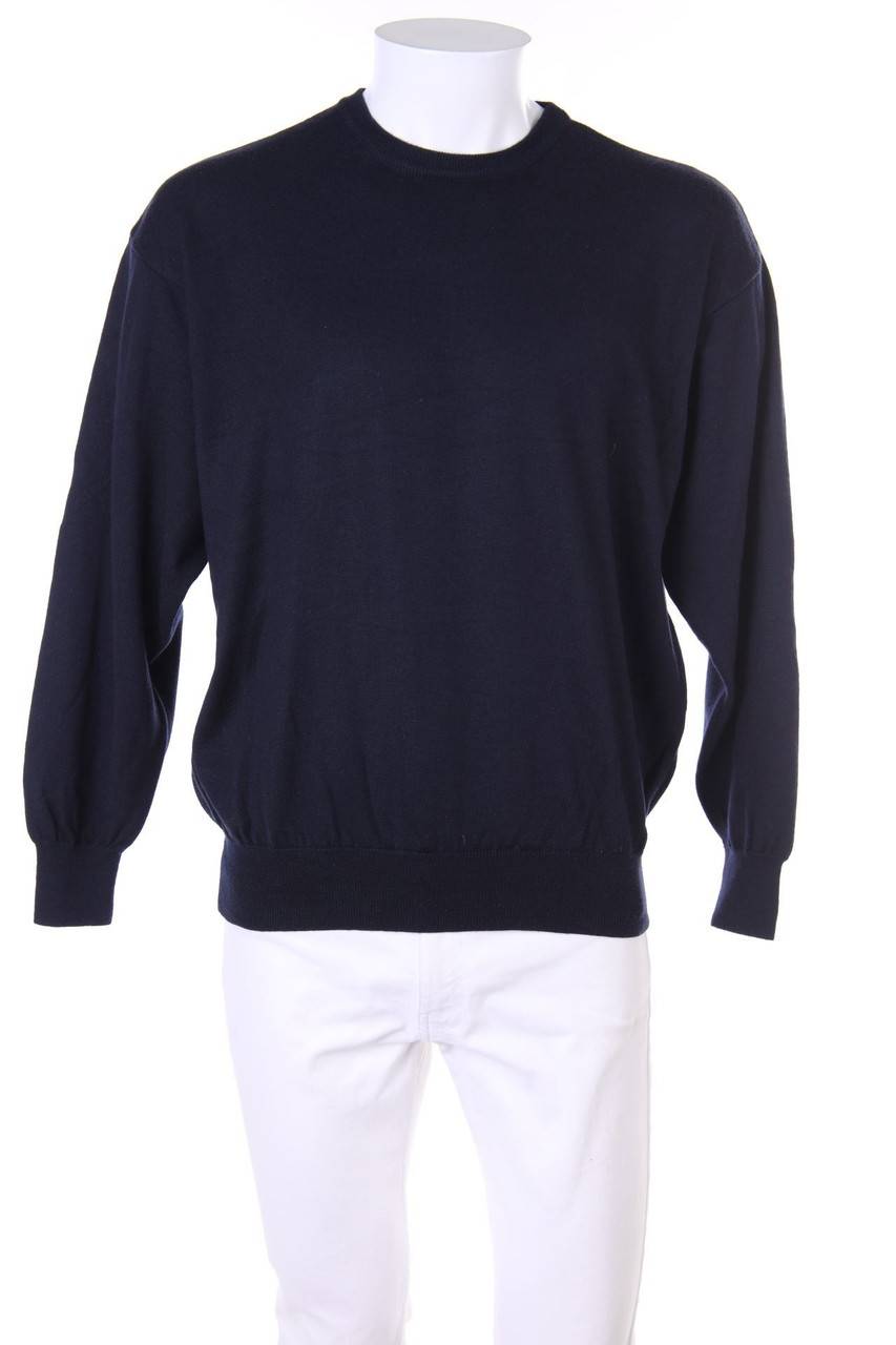 Carou ATWARDSON Schurwoll-Pullover mit überschnittener Schulter