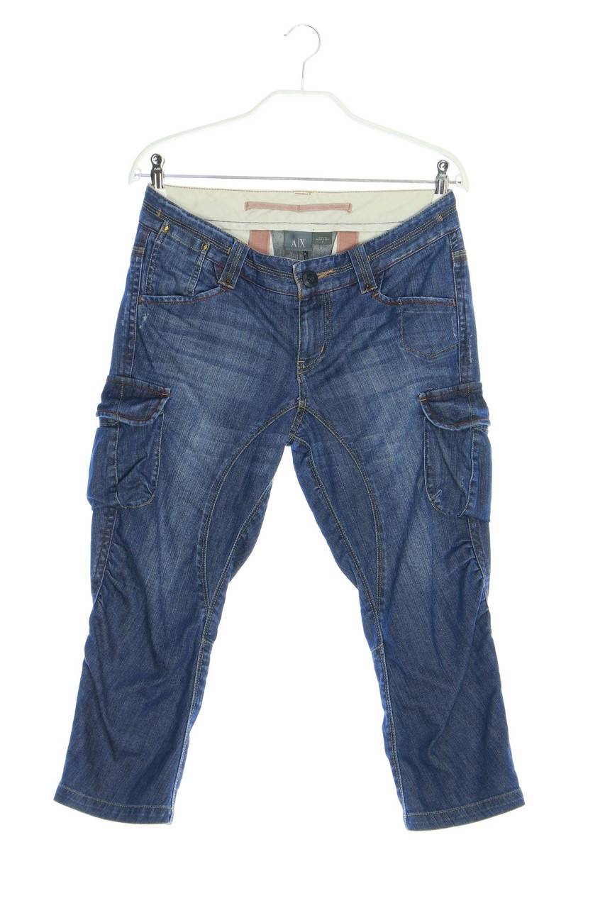 Carou AX ARMANI EXCHANGE Capri-Hose mit aufgesetzten Taschen