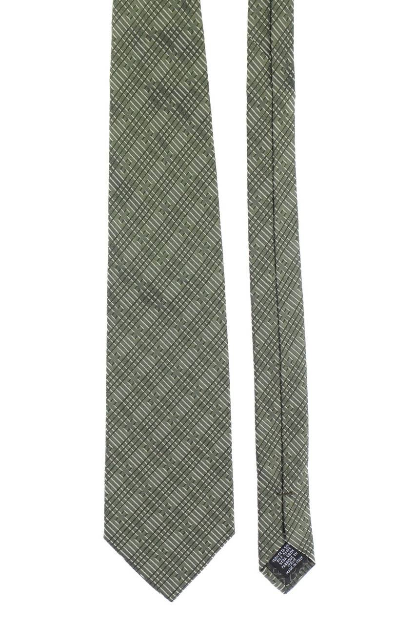 Carou BALLY Seiden-Krawatte mit geometrischem Muster