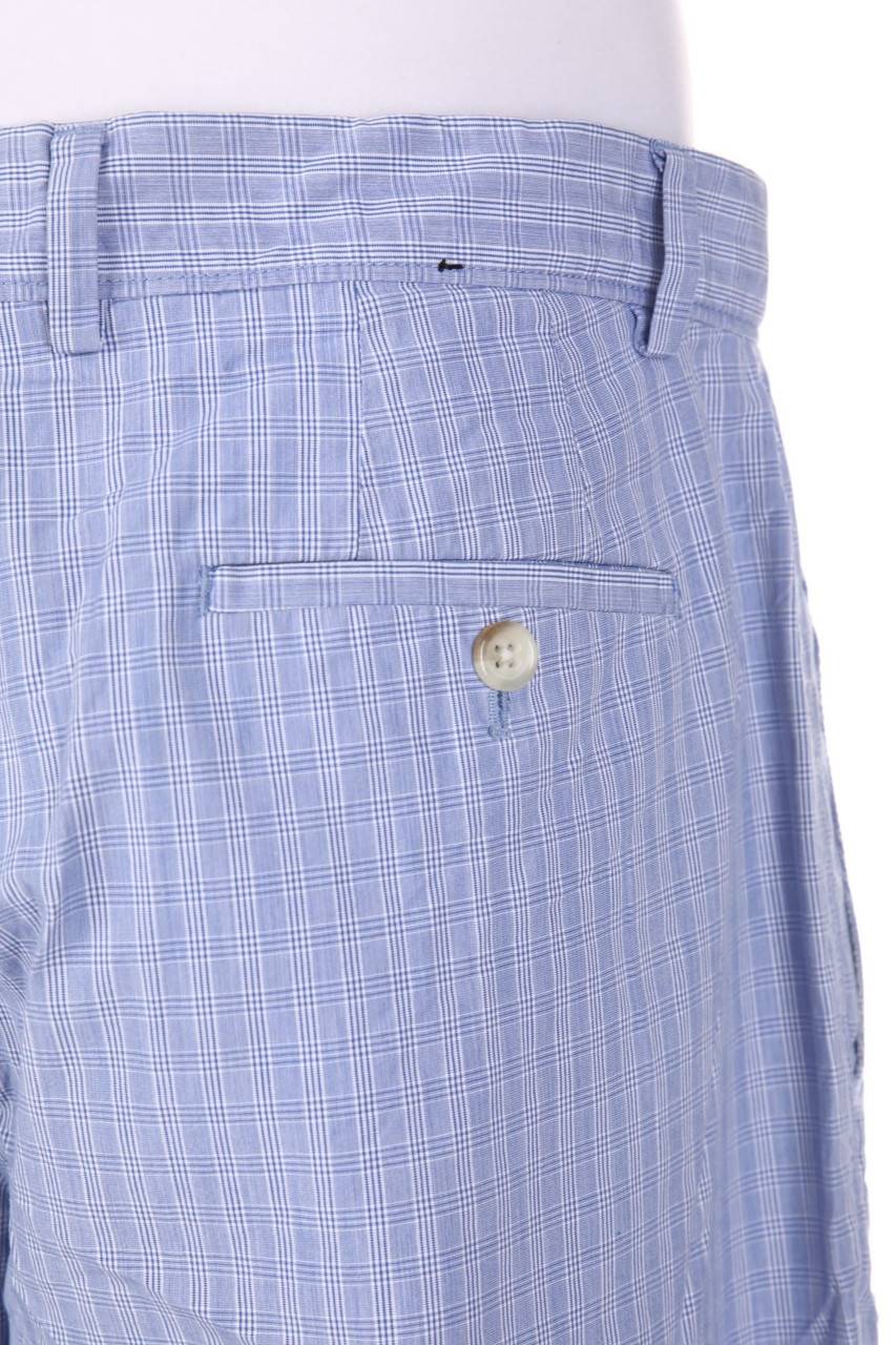 Carou BANANA REPUBLIC Baumwoll-Shorts Mit Karo-Muster