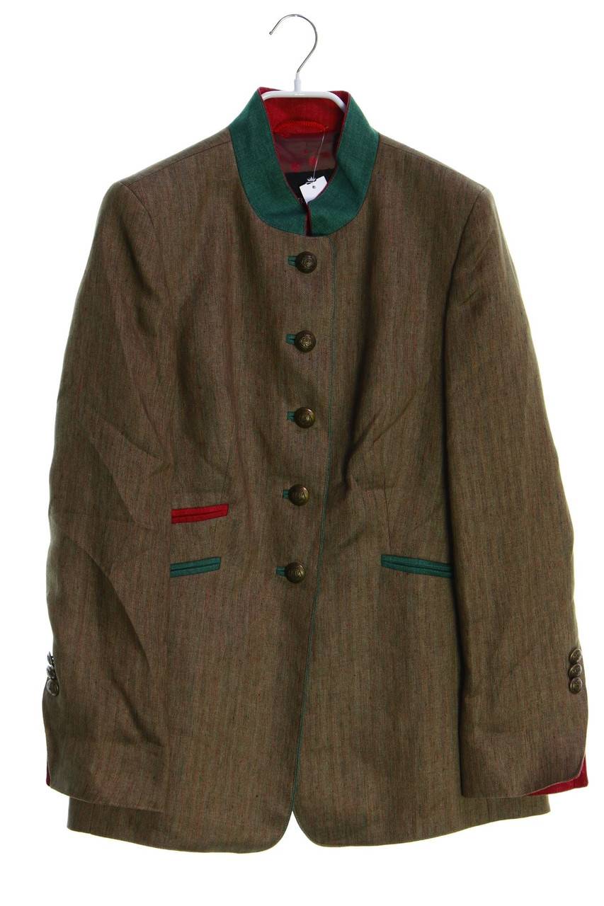 Carou BAUER POUR FEMME Trachten-Jacke aus Leinen im Trachten-Stil