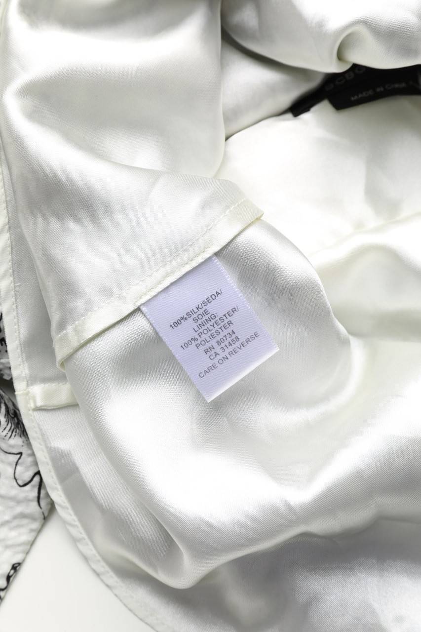 Carou BCBG MAXAZRIA Neckholder-Seiden-Bluse Mit Floralem Muster