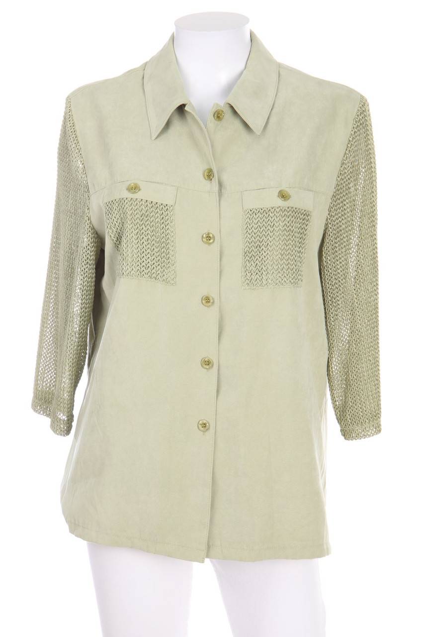 Carou Belle Surprise Hemd-Bluse Mit Aufgesetzten Taschen