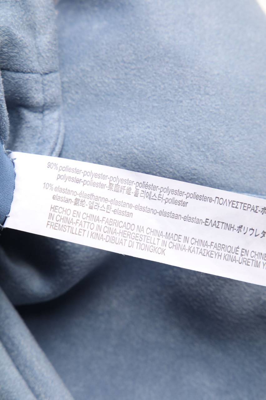 Carou Bershka Faux Leather-Shorts Mit Reißverschluss