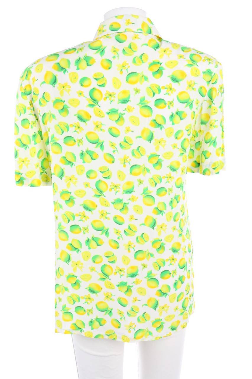 Carou Betty Barclay Vintage-Hemd-Bluse Mit Kurzem Ärmel