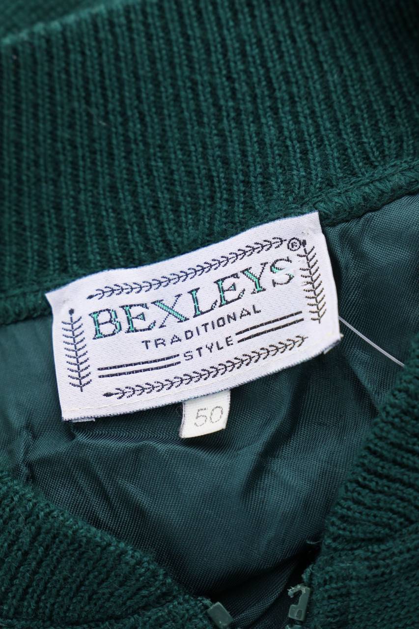Carou BEXLEYS Zipper-Cardigan Mit Geometrischem Muster