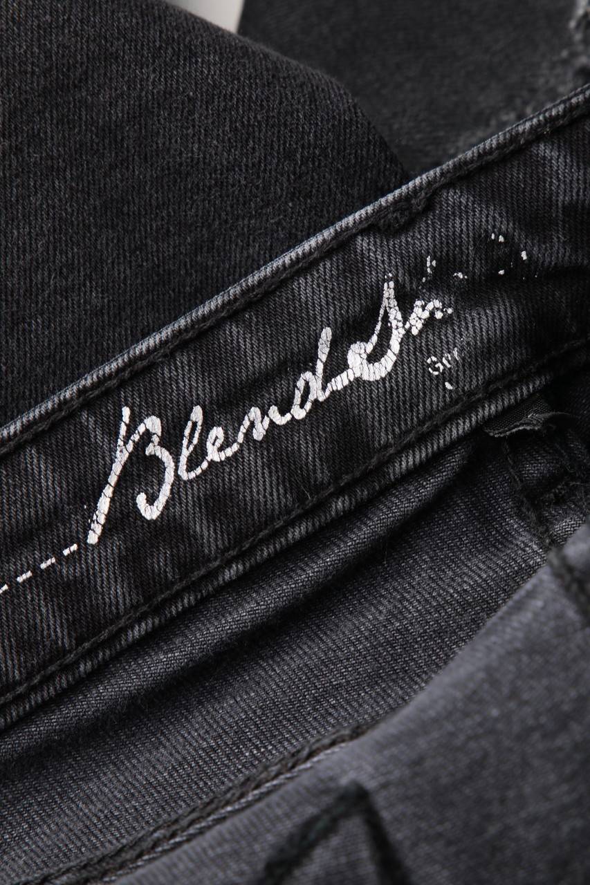 Carou Blend She Destroyed Skinny-Jeans Mit Logo-Badge