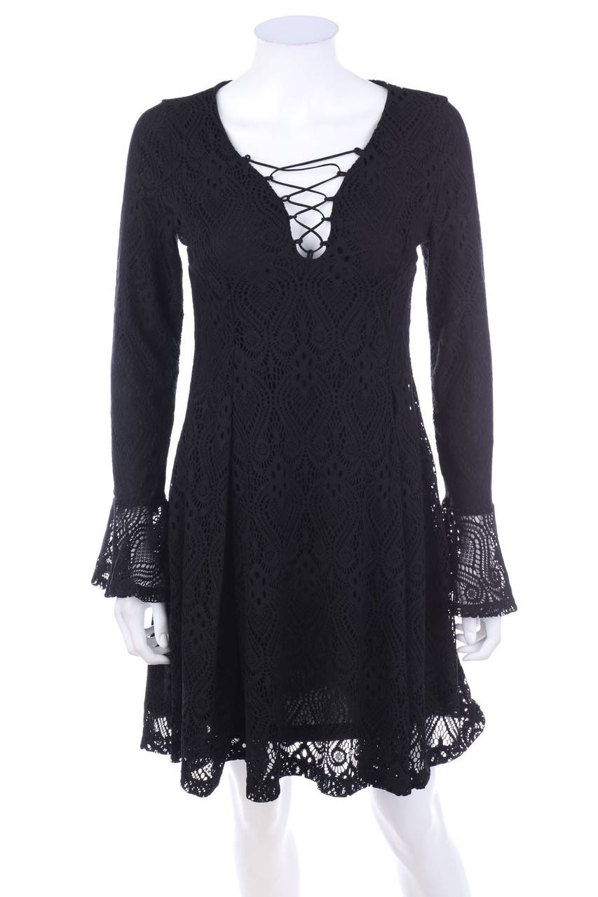 Carou BODYFLIRT boutique Kleid aus Spitze mit Schnürung