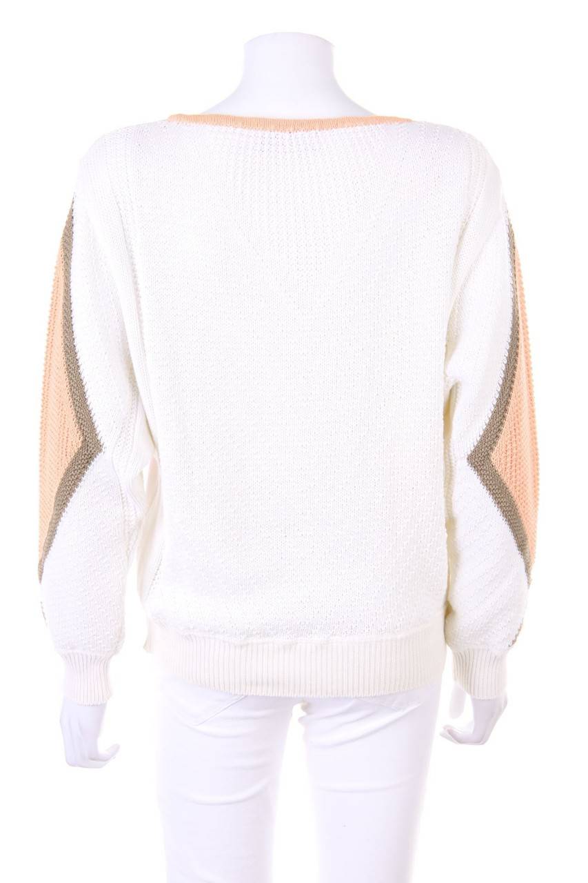 Carou BOGNER 80s-Vintage-Batwing-Pullover Aus Baumwolle