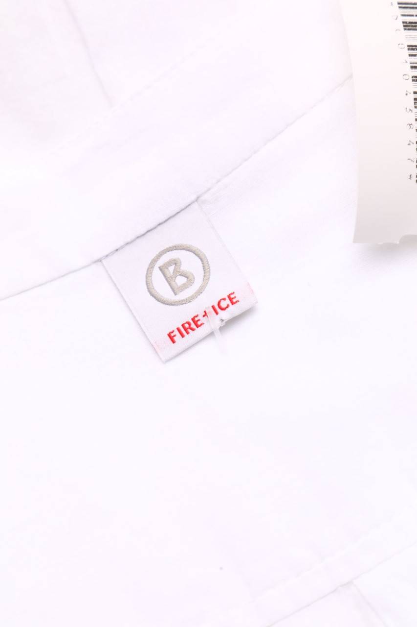 Carou BOGNER FIRE+ICE Baumwoll-Bluse Mit Stickereien