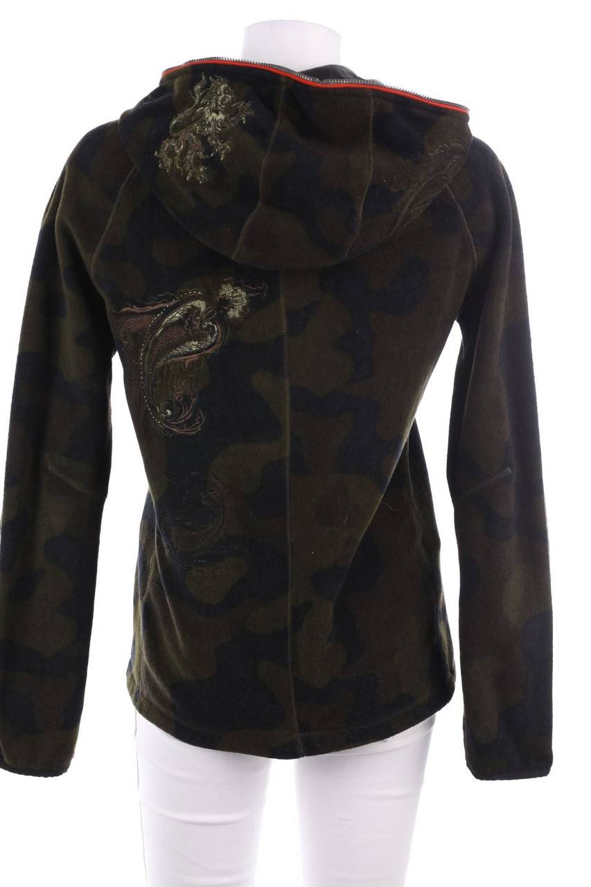 Carou BOGNER FIRE+ICE Fleece-Pullover Mit Stickereien