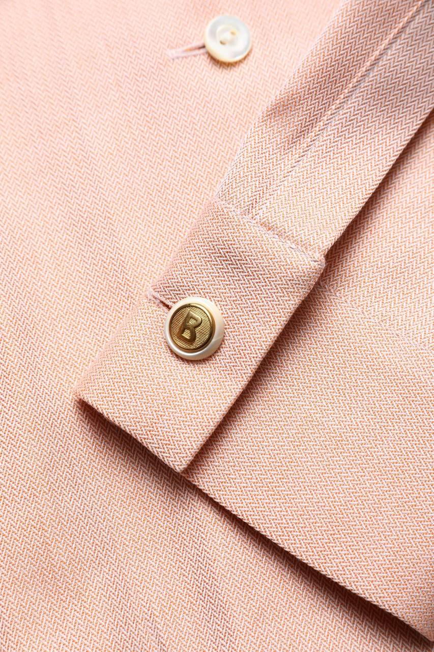 Carou BOGNER Hemd-Bluse Aus Baumwolle Mit Zickzack-Muster