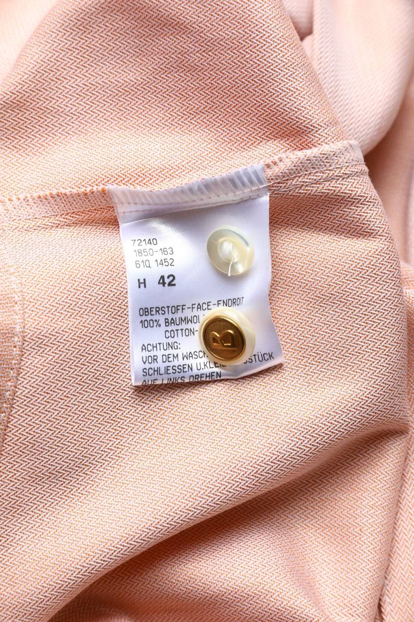 Carou BOGNER Hemd-Bluse Aus Baumwolle Mit Zickzack-Muster