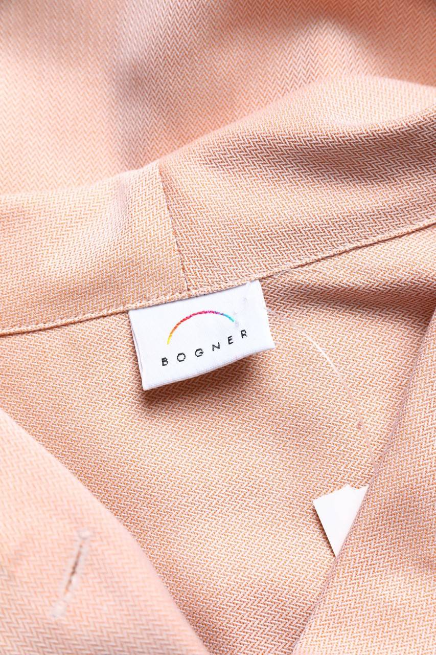 Carou BOGNER Hemd-Bluse Aus Baumwolle Mit Zickzack-Muster