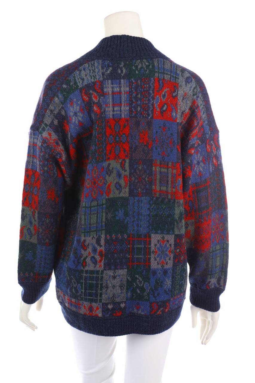 Carou BOGNER Vintage-Cardigan Aus Woll-Mix Mit Alpaka