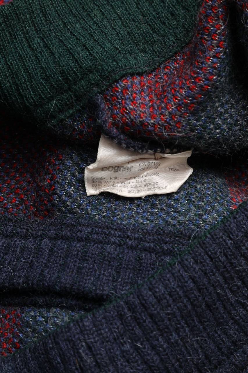 Carou BOGNER Vintage-Cardigan Aus Woll-Mix Mit Alpaka
