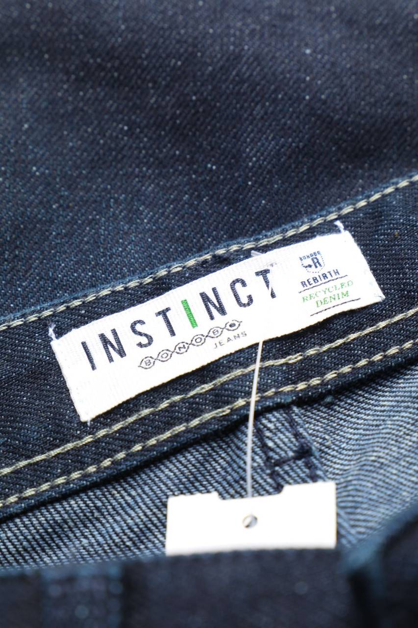 Carou BONOBO Jeans Distressed Slim-Jeans Mit Leder-Details