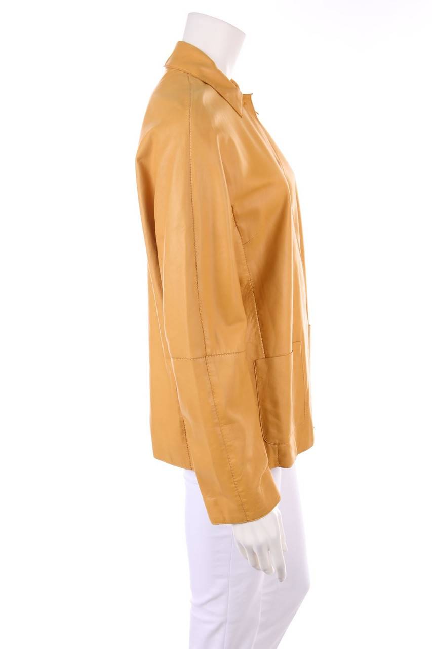 Carou BORBONESE Lederjacke Mit Aufgesetzten Taschen
