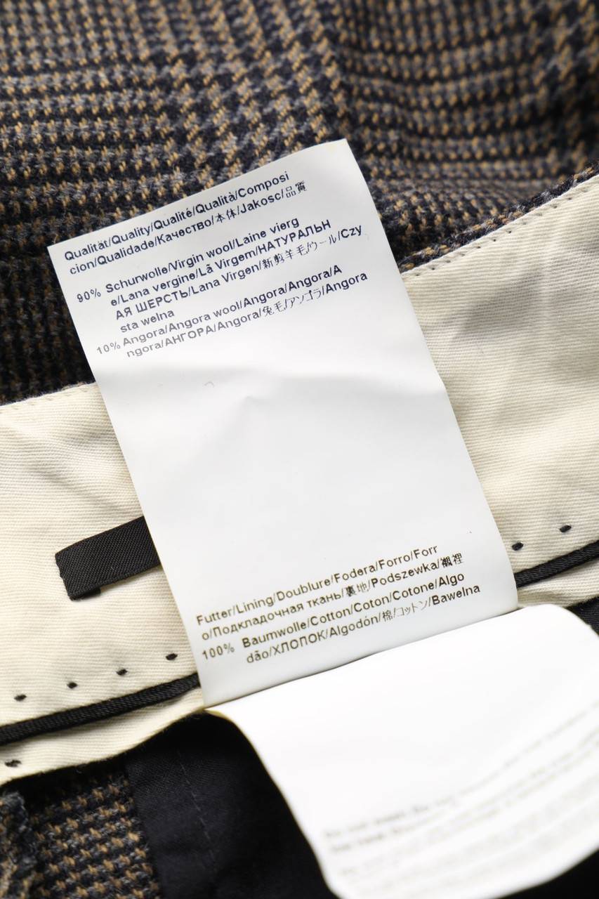 Carou BOSS HUGO BOSS Brit Style-Hose Aus Woll-Mix Mit Angora