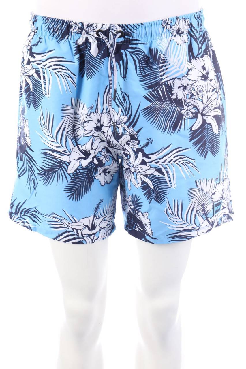 Carou BOSS HUGO BOSS Schwimm-Shorts mit Tropical Print