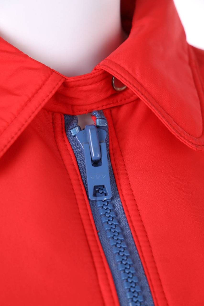 Carou Braun SPORTMODEN 70s-Vintage-Jacke Mit Viskose