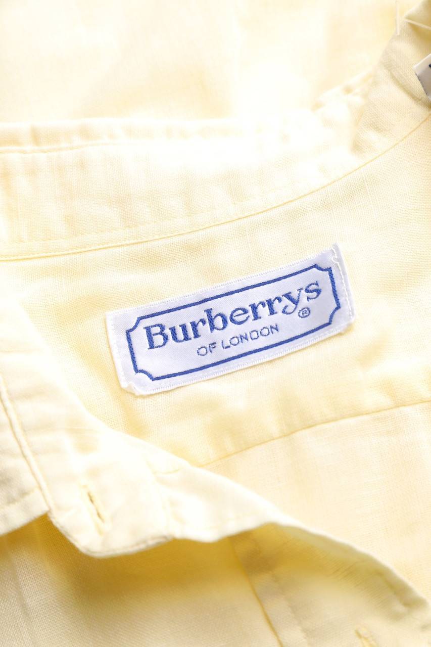 Carou Burberrys Of LONDON Hemd-Bluse Mit Kurzem Ärmel Mit Logo-Stickerei