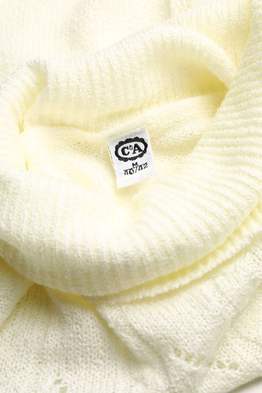 Carou C&A Vintage-Strick-Pullover Mit Lochstrick-Details