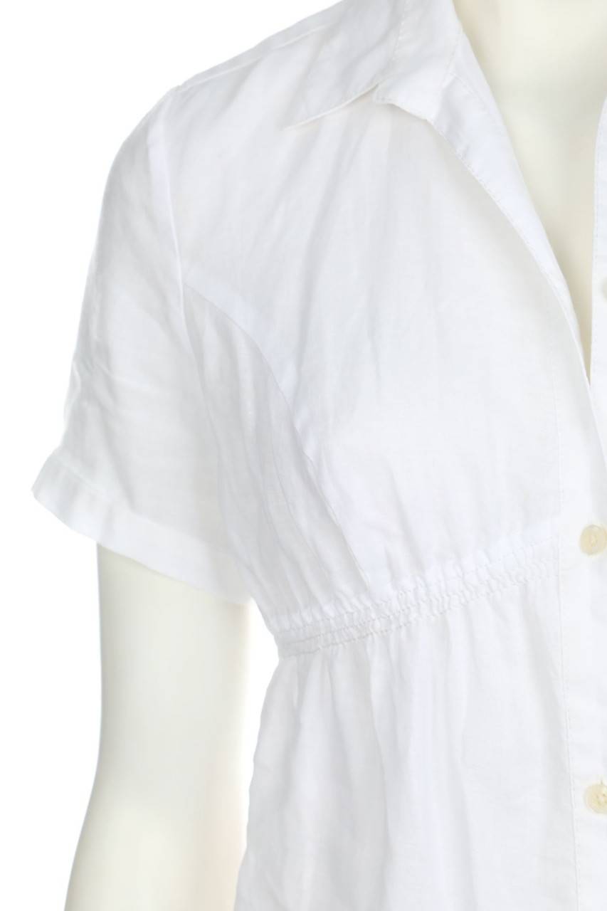 Carou Calvin Klein Jeans Kurzarm-Bluse Mit Logo-Stickerei