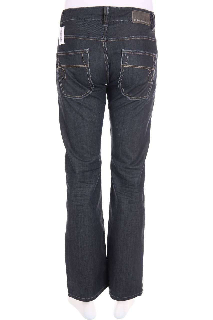 Carou Calvin Klein Jeans Straight Cut Jeans Mit Logo-Patch