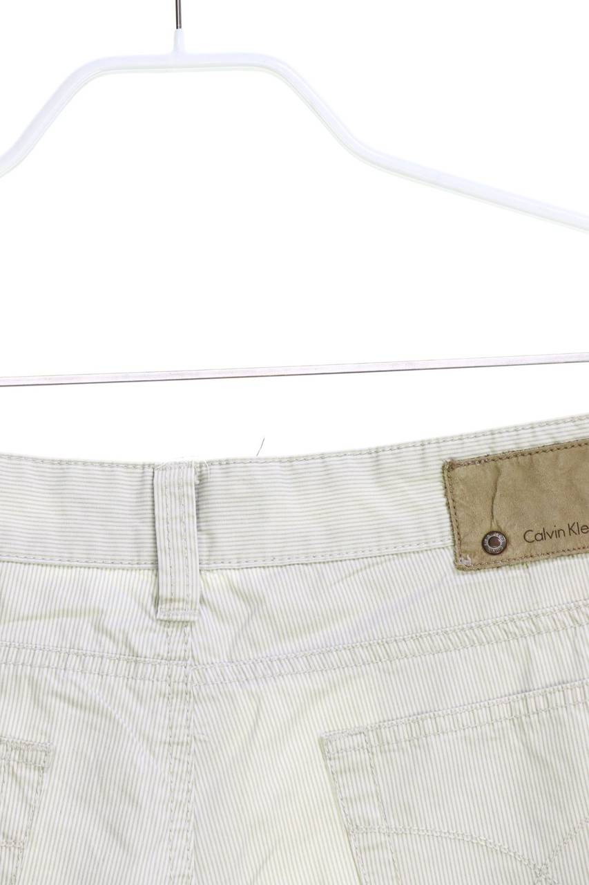 Carou Calvin Klein Jeans Streifen-Hose Mit Logo-Knöpfen
