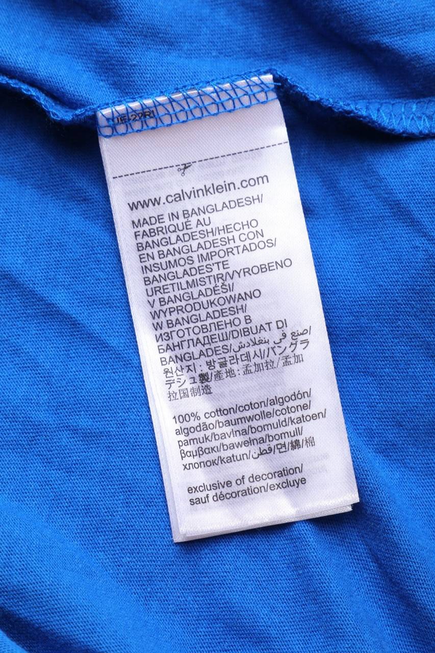 Carou Calvin Klein Jeans T-Shirt Mit Logo-Stickerei