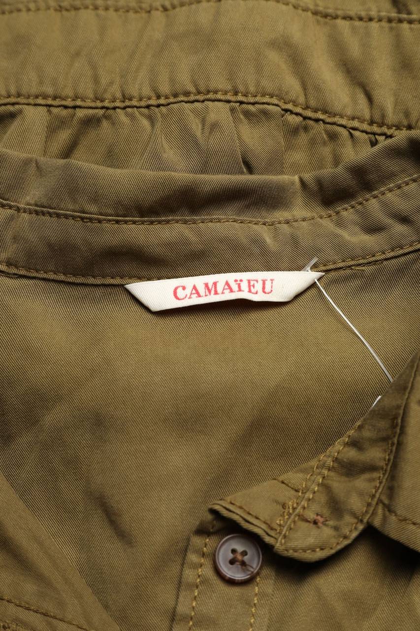 Carou CAMAÏEU Playsuit Im Military-Stil Mit Aufgesetzten Taschen