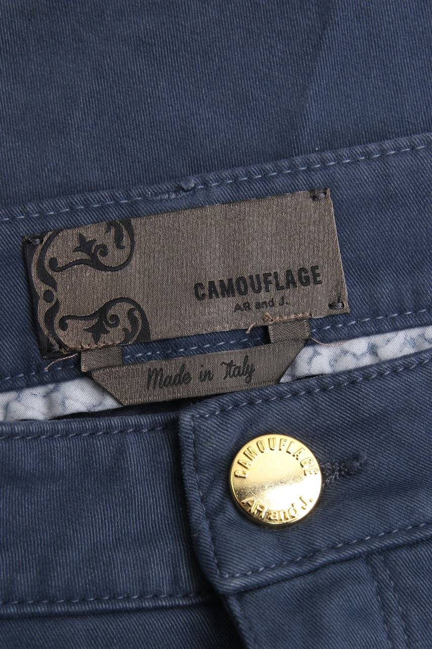 Carou CAMOUFLAGE AR AND J. Hose Aus Baumwoll-Mix Mit Logo-Applikation